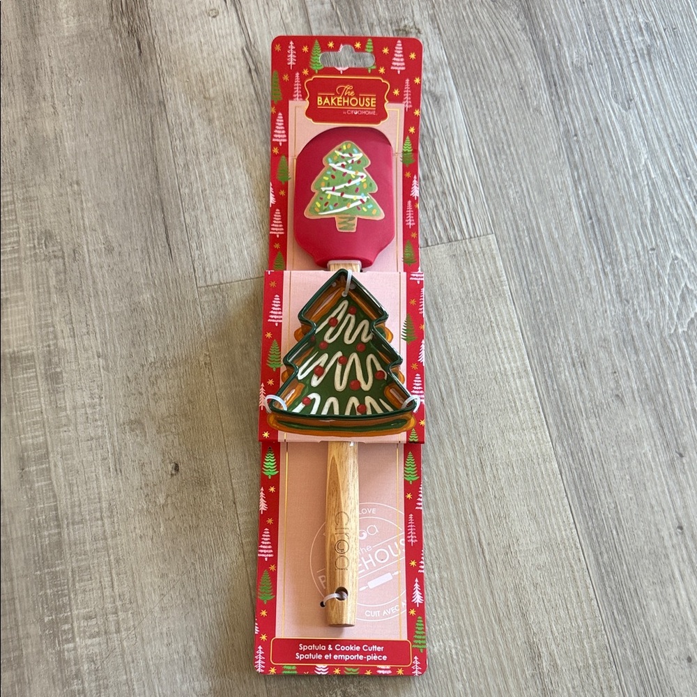 Ciroa Home the bakehouse christmas spatula and cookie cutter